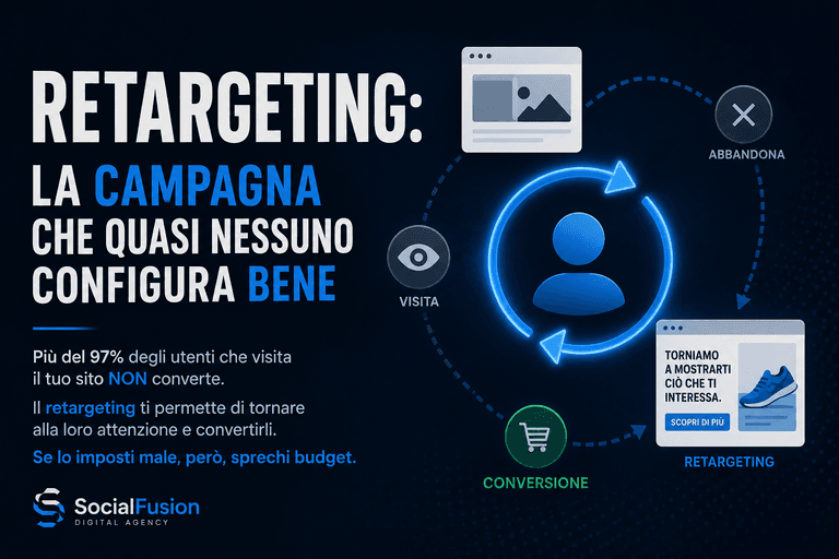 Retargeting: la Campagna che Quasi Nessuno Configura Bene