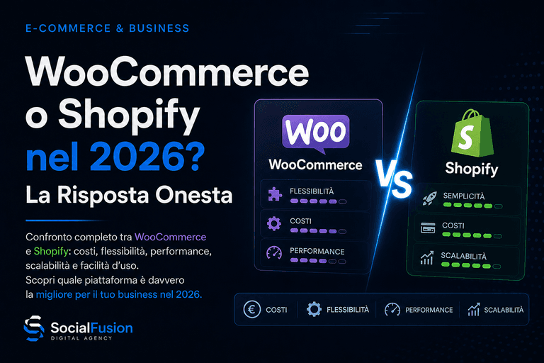 WooCommerce o Shopify nel 2026? La Risposta Onesta