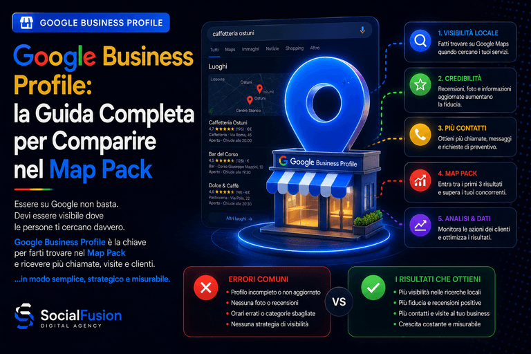 Google Business Profile: la Guida Completa per Comparire nel Map Pack