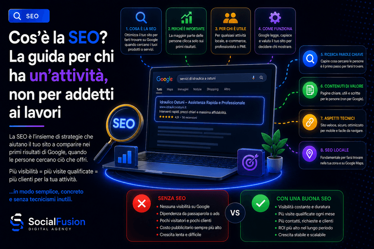 Cos’è la SEO? La guida per chi ha un’attività, non per addetti ai lavori