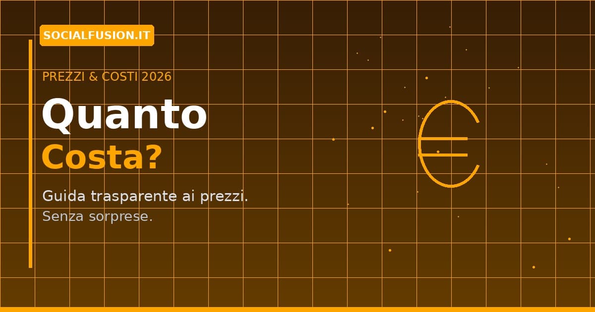 Quanto costa un sito web professionale nel 2026: la guida completa ai prezzi
