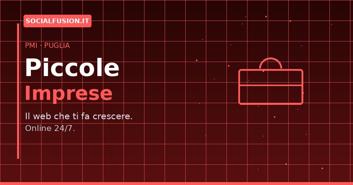 Sito Web per Piccole Imprese in Puglia: Perché è Fondamentale nel 2026