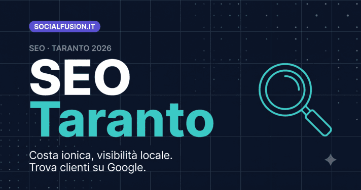 SEO a Taranto: come posizionarsi su Google nel 2026